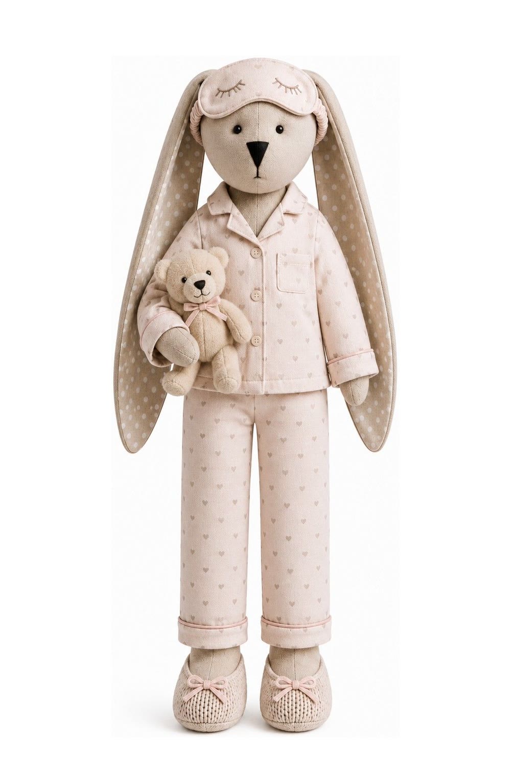 Bunny in pyjamas
